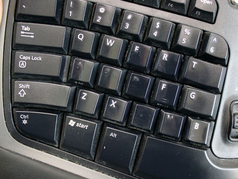 Worn Keyboard