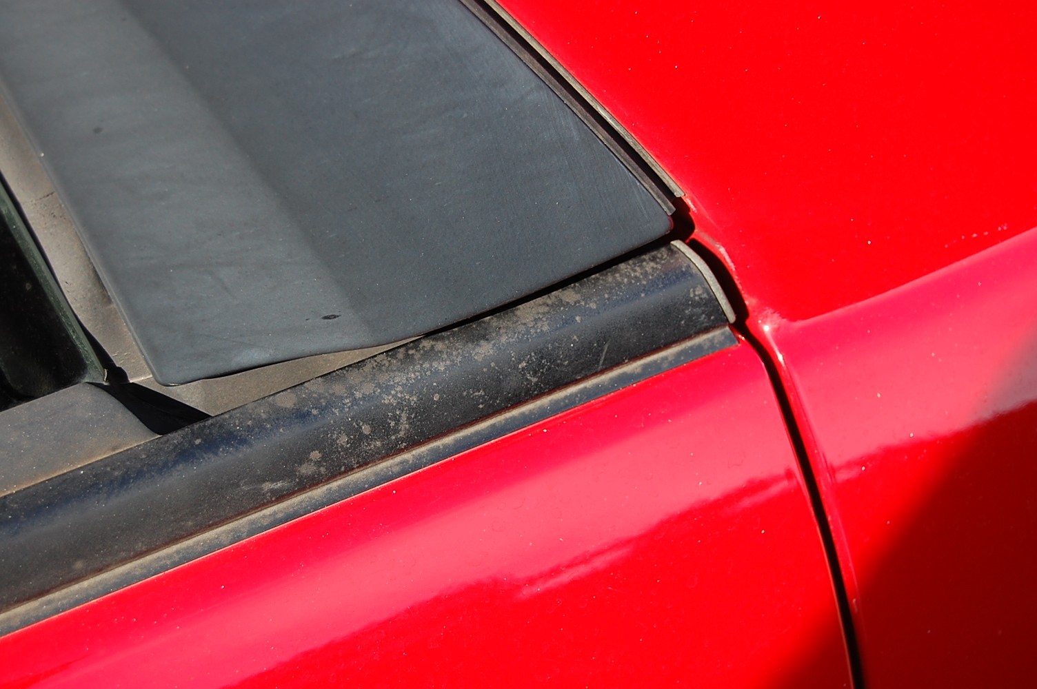 Worn Rubber Trim