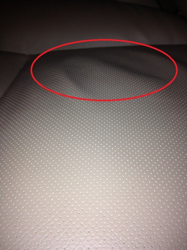 Wrinkled Seat - Side