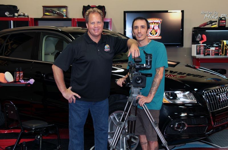 Yancy Martinez and Mike Phillips at Autogeek